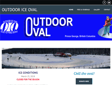 Tablet Screenshot of pgoval.ca